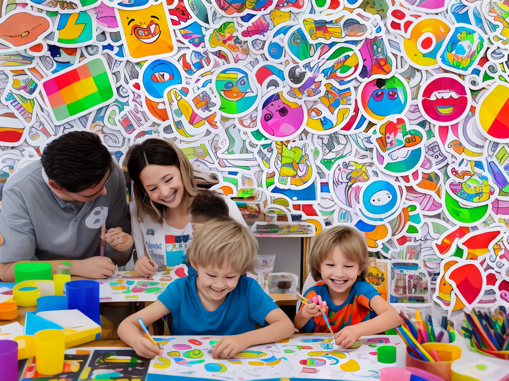 DIY Art Projects for Kids: Creating Their Own Stickers
