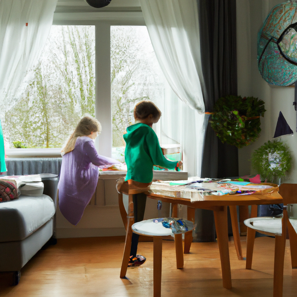 Beat the Rainy Day Blues:  Indoor Crafts for Kids That Will Keep Them Busy